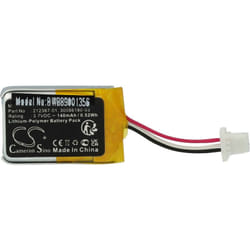 Vhbw - Batterie compatible avec Plantronics Savi CS540A (à partir de 05/2021) casque audio, écouteurs sans fil (140mAh, 3,7V, Li-polymère)