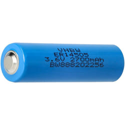 Pile au lithium ER14250 compatible avec Viessmann Trimatik, Trimatik 2 - Pile spéciale (2700mAh, 3,6V, Li-SOCl2) - Vhbw