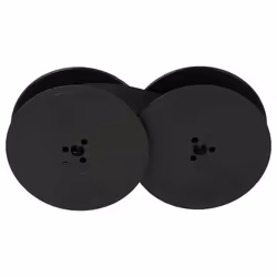 vhbw Ruban encreur décriture compatible avec Olympia Carina Portable Compact 713 DeLuxe 6762 machine à écrire - noir