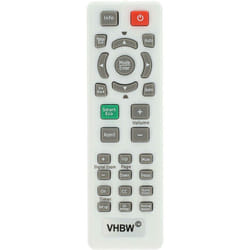 Vhbw - Télécommande compatible avec BenQ MS524, MS527, MS521, MS521P, MS612ST, MS614, MS617, MS619ST, MW512, MW516 rétro-projecteur, vidéo-projecteur