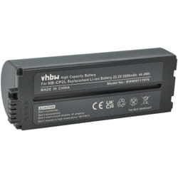 Vhbw - Batterie remplacement pour Canon NB-CP2L, NB-CP2LH pour imprimante, scanner, imprimante d'étiquettes (2000mAh, 22,2V, Li-ion)
