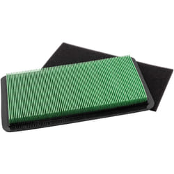 Lot de filtres remplacement pour Honda 06172-Z0A-305, 17210-ZOA-003 pour moteur de tondeuse à gazon - 2x filtres (filtre à air, préfiltre) - Vhbw