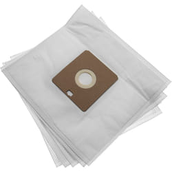 Vhbw - 5x Sacs compatible avec Nilfisk Action Plus Special aspirateur - microfibres non tissées, 24,7cm x 27cm blanc