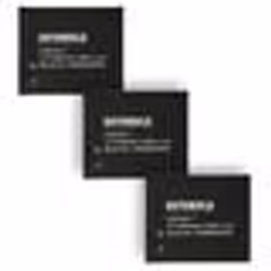 EXTENSILO 3x Batteries remplacement pour Panasonic DMW-BCL7 DMW-BCL7E pour appareil photo (600mAh 37V Li-ion)