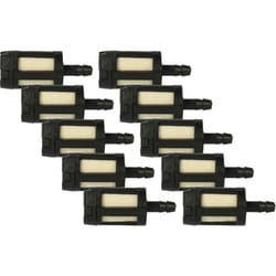 10x Filtre à essence remplacement pour McCulloch 9182-310001, 216985 pour outils de jardin comme des tronçonneuses rotofils - Vhbw
