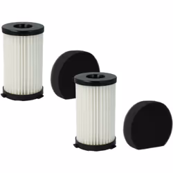 vhbw - the clever way Set de 2x filtre HEPA pour votre aspirateur, robot aspirateur ou nettoyeur vapeur - Filtre les poussièr ...