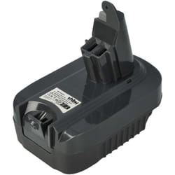 Vhbw - Adaptateur batterie compatible avec Dyson V6 Up Top aspirateur - Pour accus 18 v Li-ion par ex. compatible avec Makita BL1830