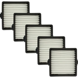 Vhbw - 5x filtre plissé plat compatible avec Ryobi R18HV-0, R18HVF-0, P714K aspirateur sans fil à batterie - Élément filtrant