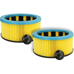 Vhbw - Lot de 2x filtres à cartouche compatible avec Starmix FPP3600 / fpp 3600, gs 1020 hk, gs 1022 hz Plus, gs 1030 p aspirateur à sec ou humide