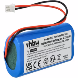 vhbw - the clever way - Batterie de rechange de haute qualité avec une grande autonomie et compatible avec votre lampe (vous  ...