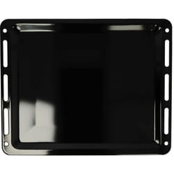 Plaque de four compatible avec Neff B56VT64N0/08, B57CS22G0/93, B57CS22N0/01 Four - 45,5 x 36,1 x 2 cm, anti-adhésif, émaillée noir - Vhbw