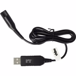 vhbw - the clever way Câble de charge pour recharger fiablement votre rasoir Ce câble de charge compatible de la marque vhbw  ...