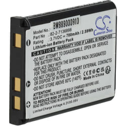 Vhbw - Batterie remplacement pour SteelSeries 82-2-7136898 pour casque audio, écouteurs sans fil (700mAh, 3,7V, Li-ion)