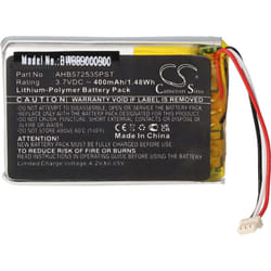 Vhbw - Batterie remplacement pour Jabra AHB572535PST pour casque audio, écouteurs sans fil (400mAh, 3,7V, Li-polymère)