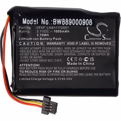 vhbw - the clever way - Batterie de rechange de haute qualité avec une grande autonomie et compatible avec votre système de n ...