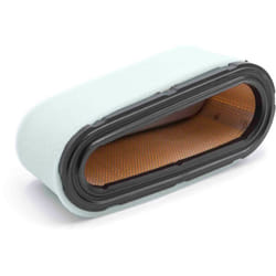 2x filtre (1x préfiltre, 1x filtre à air) remplacement pour Wolf 100 1323 pour tondeuse à gazon - 18,4 x 7,6 x 7,3cm - Vhbw