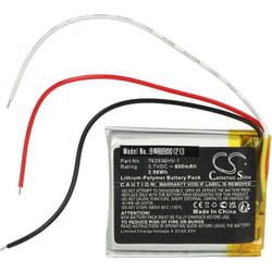 vhbw Batterie remplacement pour Bose 762936HV-1 pour casque audio, écouteurs sans fil (800mAh, 3,7V, Li-polymère)