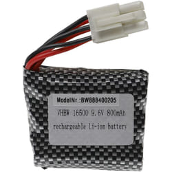 Vhbw - Batterie compatible avec Foxx 9117, 9120 modéle rc (800mAh, 9,6V, Li-ion, 54 x 48 x 16,5 mm)