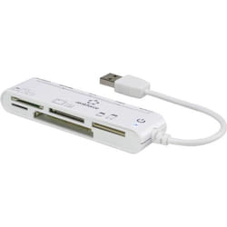 Renkforce CR45e lecteur de carte mémoire USB Blanc