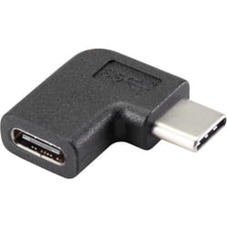 Adaptateur USB Renkforce - USB 3.1 (Gen 2) - 1x USB-C® mâle vers 1x USB-C® femelle - Noir