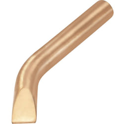 Toolcraft - KB-200 Panne de fer à souder forme de burin, coudée Taille de la panne 19.5 mm Longueur de la panne 130 mm Co