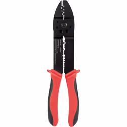 Toolcraft PLC-4131 Pince à sertir Noir, Rouge - Vue supplémentaire 4