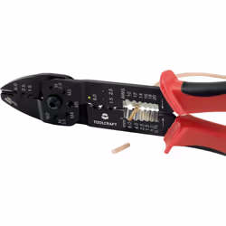 Toolcraft PLC-4131 Pince à sertir Noir, Rouge - Vue supplémentaire 5