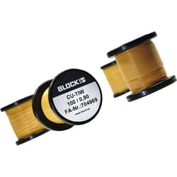 Block - Fil de cuivre émaillé Diamètre extérieur (avec vernis isolant)=0.50 mm 45.3 m 0.10 kg