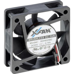 X-fan - RDH6025B2 Ventilateur axial 24 v/dc 33 m³/h (l x l x h) 60 x 60 x 25 mm A286612