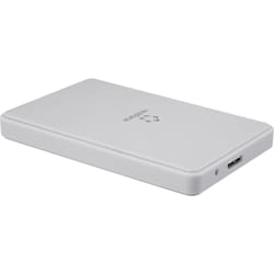 Renkforce RF-4505644 Boîtier de disques de stockage Boîtier disque dur/SSD Blanc 2.5"