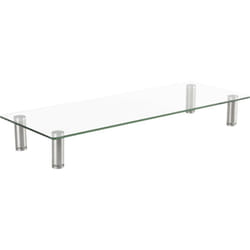 Speaka Professional - Réhausseur de moniteur Plage d'altitude: 75 à 90 mm transparent A396472