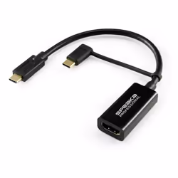 enquête Fiche HDMI vers USB unidirectionnelle de type C. Prend en charge le mode alternatif DisplayPort sur USB type C Standa ...