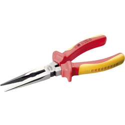 Pince plate à becs ronds Toolcraft TO-6768522 vde droite 200 mm