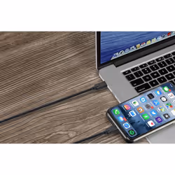 Renkforce RF-4531576 câble USB 2 m USB 3.2 Gen 2 (3.1 Gen 2) USB C Noir