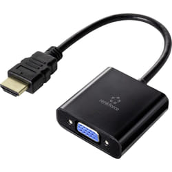Renkforce RF-4531578 changeur de genre de câble HDMI VGA, 3.5 mm Noir