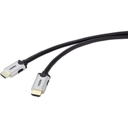 SpeaKa Professional SP-9063160 câble HDMI 0,5 m HDMI Type A (Standard) Noir