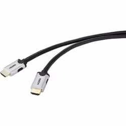 SpeaKa Professional SP-9063172, 2 m, HDMI Type A (Standard), HDMI Type A (Standard), Compatibilité 3D, Canal de retour audio ...