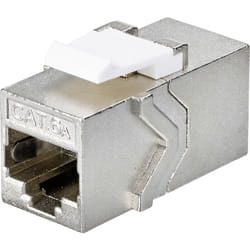 RJ45 réseau informatique Adaptateur cat 6a [1x RJ45 femelle - 1x RJ45 femelle] A834002 - Renkforce