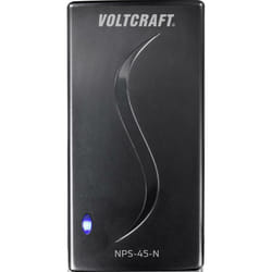 Voltcraft - NPS-45-N Alimentation pc portable 45 w 9.5 v/dc, 12 v/dc, 15 v/dc, 18 v/dc, 19 v/dc, 20 v/dc, 5 v/dc 3.3 a tension de sortie réglable