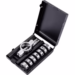 Description générale Le set de filières HSS (TOOLCRAFT TO-6802566) est conçu pour couper des filetages extérieurs métriques.  ...