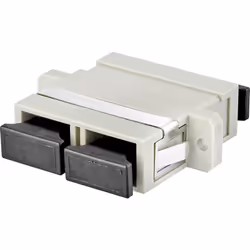 enquête Pour l'accouplement de deux câbles à fibres optiques Adaptateur SC/SC Boîtier en plastique description Adaptateur SC  ...
