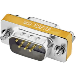 Renkforce - série Adaptateur [1x sub-d femelle 9 pôles - 1x sub-d mâle 8 pôles] orange A807812