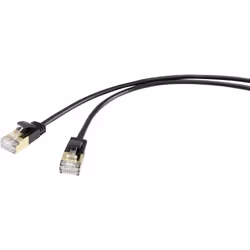 Renkforce RF-4538188, 1 m, Cat8.1, F/FTP (FFTP), RJ-45, RJ-45