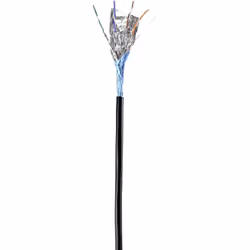 Renkforce RF-4538188 câble de réseau Noir 1 m Cat8.1 F/FTP (FFTP)