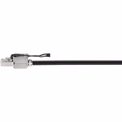Renkforce RF-4538228 câble de réseau Noir 1 m Cat6a S/FTP (S-STP)