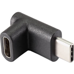 Renkforce - usb 3.1 (Gen 2) Adaptateur [1x usb-c® mâle - 1x usb-c® femelle] coudé à 90 ° vers le haut