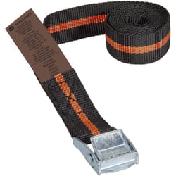 Toolcraft - TO-6811758 Sangle d'arrimage Force de traction lc : arrimage plaquant (simple/direct)=125 daN (l x l) 1.5 m x 25 mm à boucle en 12195-2