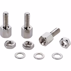 Renkforce RF-4538852, Kit de vissage, Filetage complet, Argent