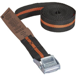 Sangle d'arrimage Force de traction lc : arrimage plaquant (simple/direct)=125 daN (l x l) 2.5 m x 25 mm à boucle A428422 - Toolcraft