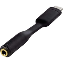 Audio Câble adaptateur [1x usb-c® mâle - 1x Jack femelle 3.5 mm contact or] 8.00 cm flexible A697782 - Renkforce